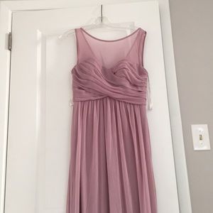 David’s bridal bridesmaid dress